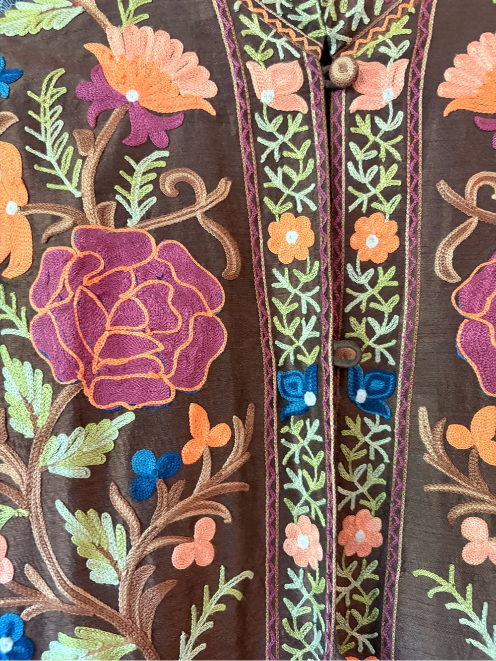 Turkish Embroidered Overcoat - Picture 2 of 2